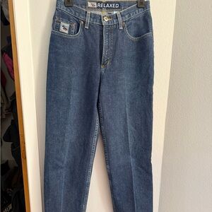 Cruel Girl Relaxed Fit Indigo Denim Jeans